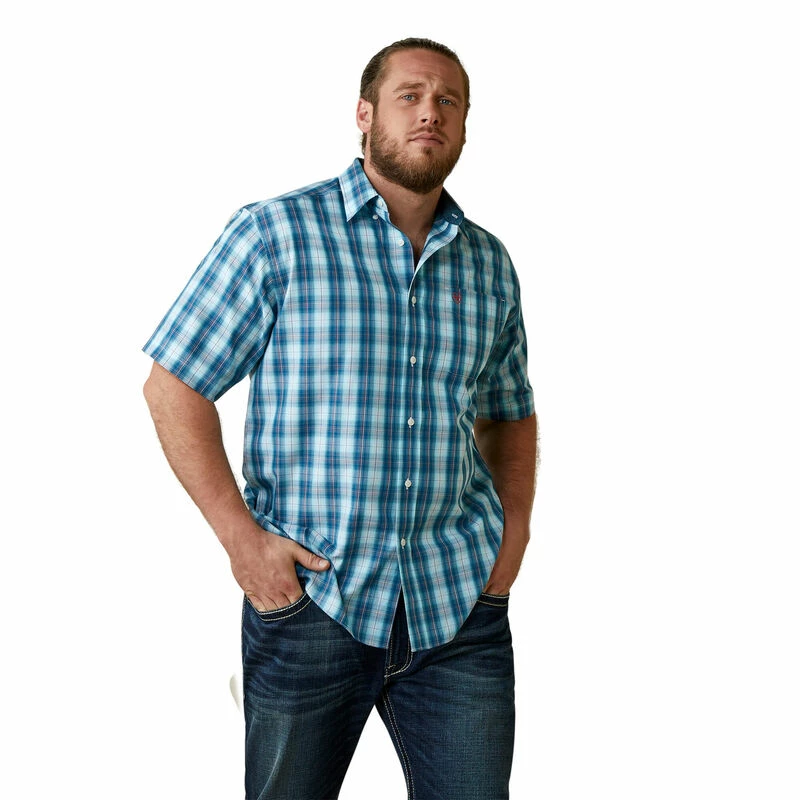 Men's Ariat Wrinkle Free Enzo Classic Fit Shirt - 10044884 Nigro's Western Store #1 Men's Ariat Wrinkle Free Enzo Classic Fit Shirt - 10044884 -Nigro's Western Store 10044884 front