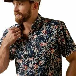 Nigro's Western Store #1 Men's Ariat Omer Fitted Shirt - 10044914 -Nigro's Western Store 10044914 01