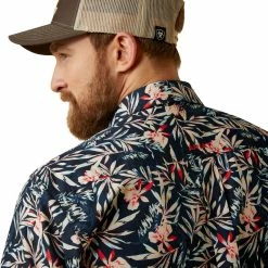 Nigro's Western Store #1 Men's Ariat Omer Fitted Shirt - 10044914 -Nigro's Western Store 10044914 02