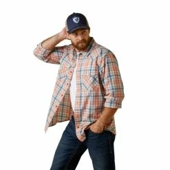 Nigro's Western Store #1 Men's Ariat Hantioch Retro Fit Shirt - 10044963 -Nigro's Western Store 10044963 front