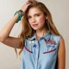 Nigro's Western Store #1 Ladies Ariat Liberty Embroidered Top - 10045011