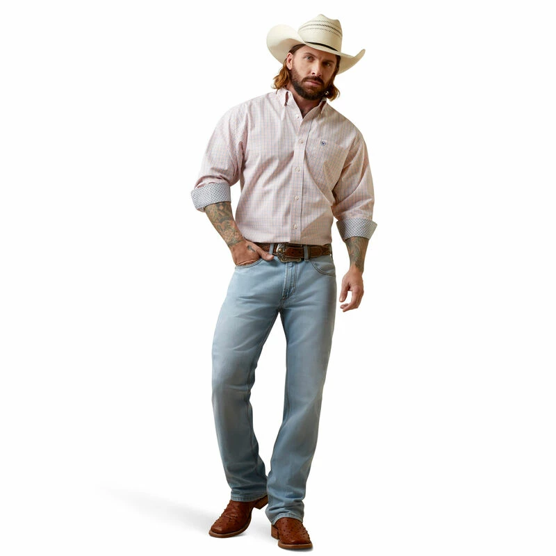 Men's Ariat Wrinkle Free Frederick Classic Fit Shirt - 10045068 Nigro's Western Store #1 Men's Ariat Wrinkle Free Frederick Classic Fit Shirt - 10045068 -Nigro's Western Store 10045068 full