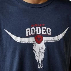 Nigro's Western Store #1 Men's Ariat Rodeo Skull T-Shirt - 10045281 -Nigro's Western Store 10045281 01
