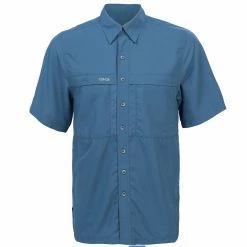 GameGuard Outdoors Men's GameGuard Slate MicroFiber Shirt - 1023:SLT