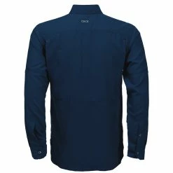Men's GameGuard Outdoors Deep Water MicroFiber Long Sleeve Shirt - 1024:DPW -Nigro's Western Store 1024DPW BACK CROP 2000 2000x f5f8f3e2 390e 48a9 aaed 0fdbbe08cb5c