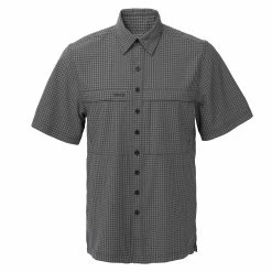 Men's GameGuard Outdoors Gunmetal Tekcheck Shirt - 1041:GUN