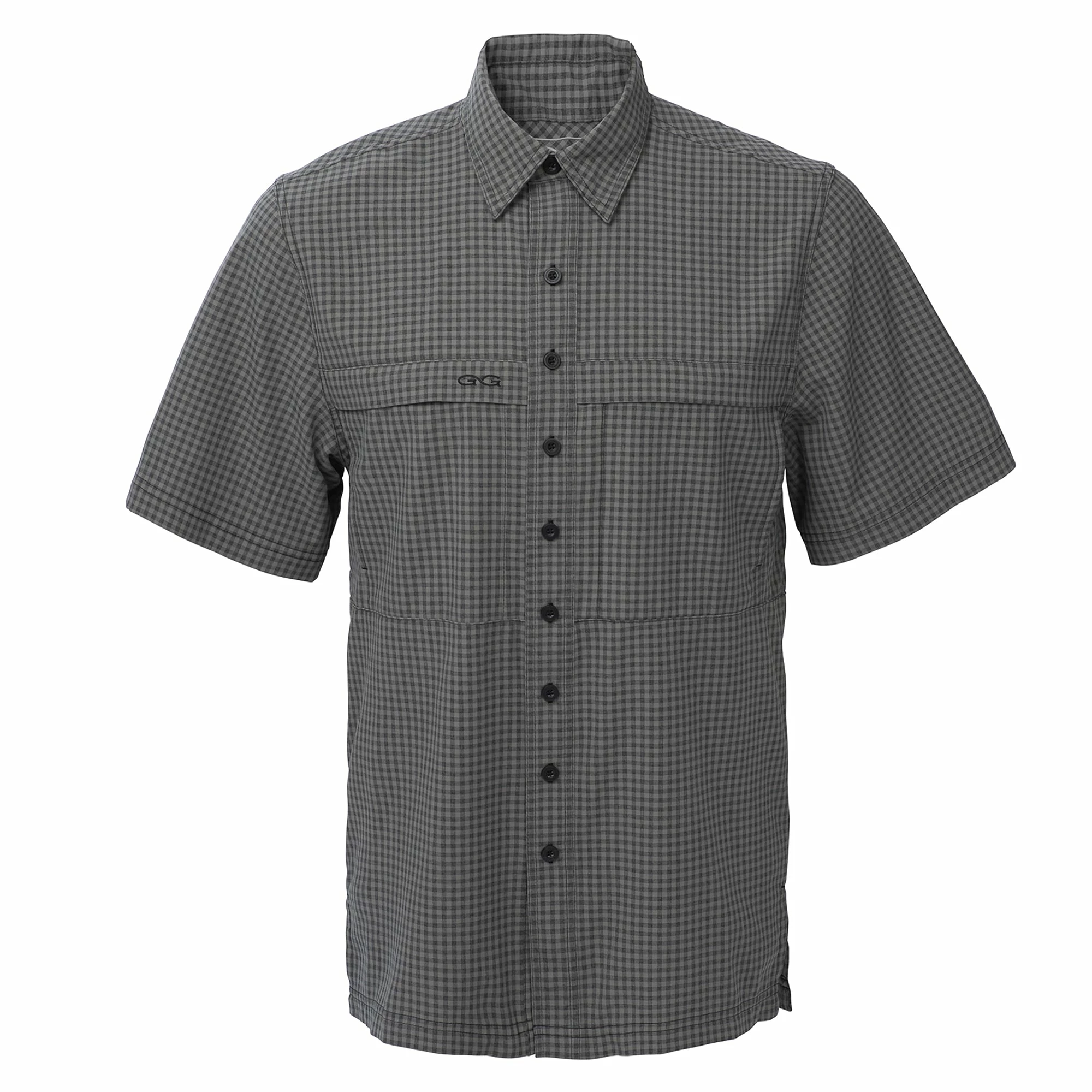 Men's GameGuard Outdoors Gunmetal Tekcheck Shirt - 1041:GUN 1 Men's GameGuard Outdoors Gunmetal Tekcheck Shirt - 1041:GUN