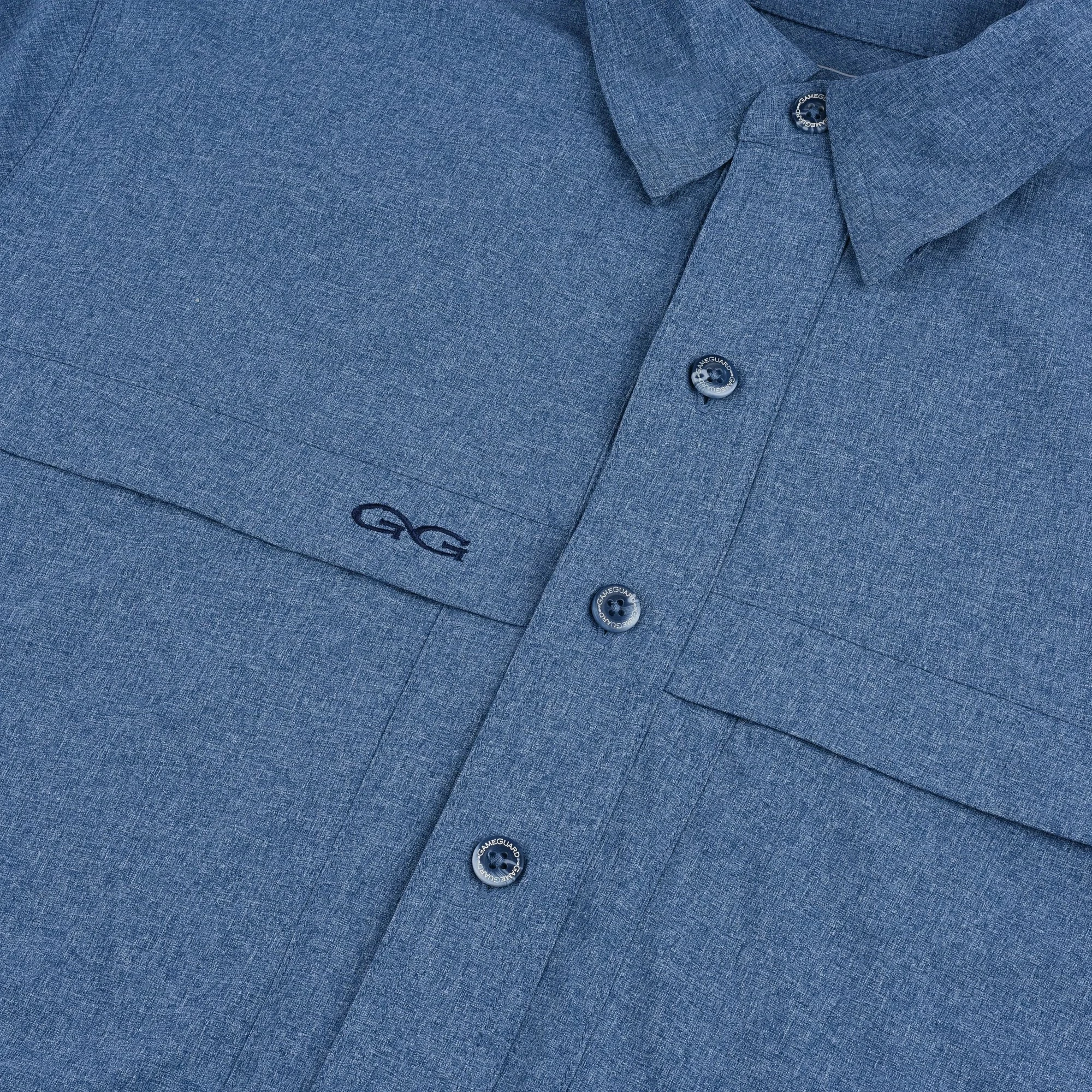 Men's GameGuard Deep Water MicroTek Shirt -1051:HDPW GameGuard Outdoors Men's GameGuard Deep Water MicroTek Shirt -1051:HDPW -Nigro's Western Store 1051HDPW 3 2000x 2fb9f985 bf47 4def 8cb0 9d88a01e25ad