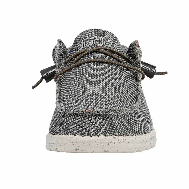 Men's Hey Dude Wally Sox Asphalt - 110352167 2 Men's Hey Dude Wally Sox Asphalt - 110352167 - Image 2