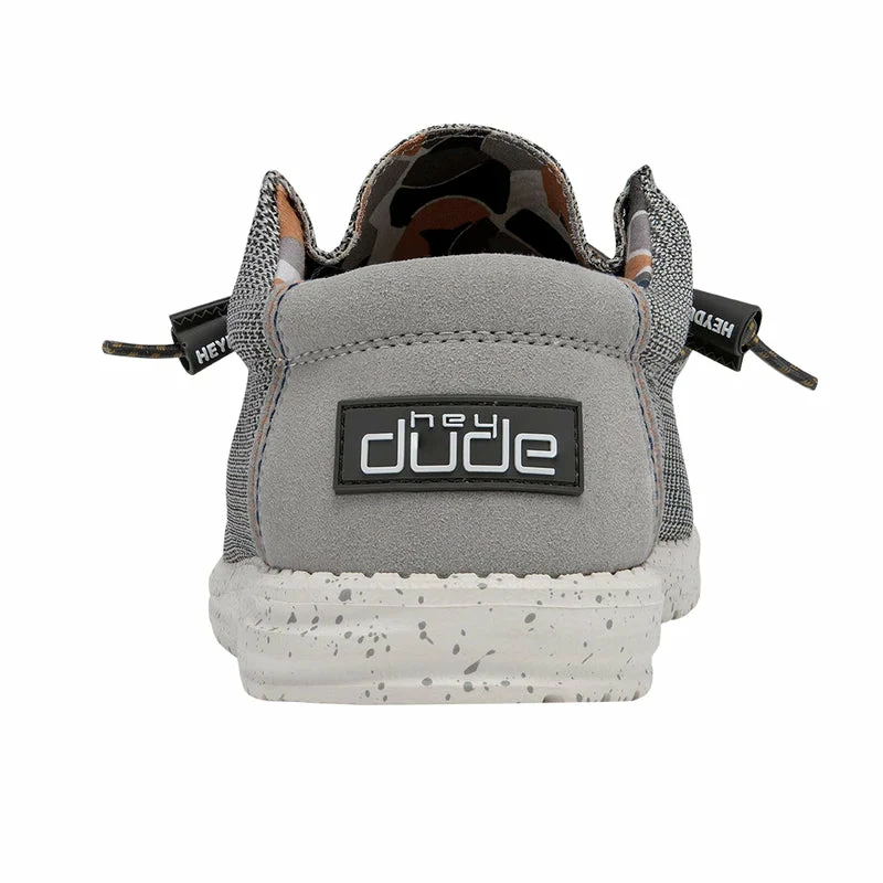 Men's Hey Dude Wally Sox Asphalt - 110352167 4 Men's Hey Dude Wally Sox Asphalt - 110352167 - Image 4