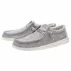 Hey Dude Shoes Men's Hey Dude Wally Linen Iron - 110793901