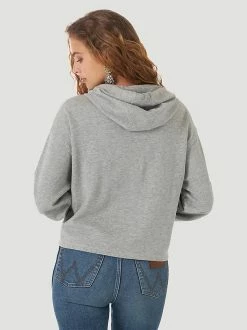 Ladies Wrangler Retro Southwestern Cropped Pullover Hoodie - 112317351 5 Ladies Wrangler Retro Southwestern Cropped Pullover Hoodie - 112317351 -Nigro's Western Store 112317351 ALT1