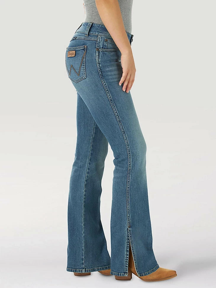 WOMEN'S WRANGLER RETRO® MAE SIDE SLIT BOOTCUT JEAN IN RILEY - 2317793 2 WOMEN'S WRANGLER RETRO® MAE SIDE SLIT BOOTCUT JEAN IN RILEY - 2317793 - Image 2