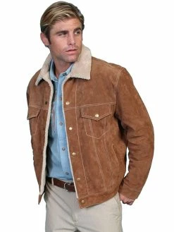 Men's Scully Boar Suede Jean Jacket - 113