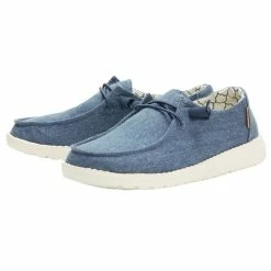 Hey Dude Shoes Ladies Hey Dude Wendy Sparkling Blue -121410711 - FINAL SALE