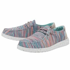 Hey Dude Shoes Ladies Wendy Sox Sunset Pink - 121925059 - FINAL SALE
