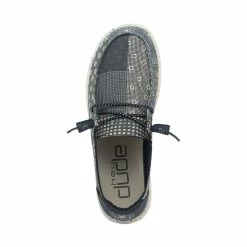 Ladies Hey Dude Wendy Patch Geo Blue Coneflower - 122402768 8 Ladies Hey Dude Wendy Patch Geo Blue Coneflower - 122402768 -Nigro's Western Store 122402768 WENDY PATCH GEO CONEFLOWER LEFT 6