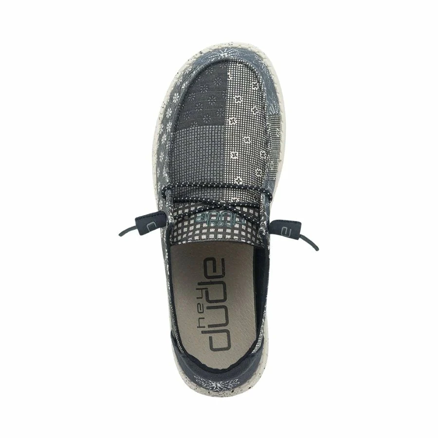 Ladies Hey Dude Wendy Patch Geo Blue Coneflower - 122402768 3 Ladies Hey Dude Wendy Patch Geo Blue Coneflower - 122402768 - Image 3