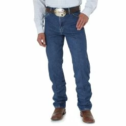 Nigro's Western Store #1 Men's George Strait Cowboy Cut Original Fit Jean- Heavy Dark Stone - 13MGSHD