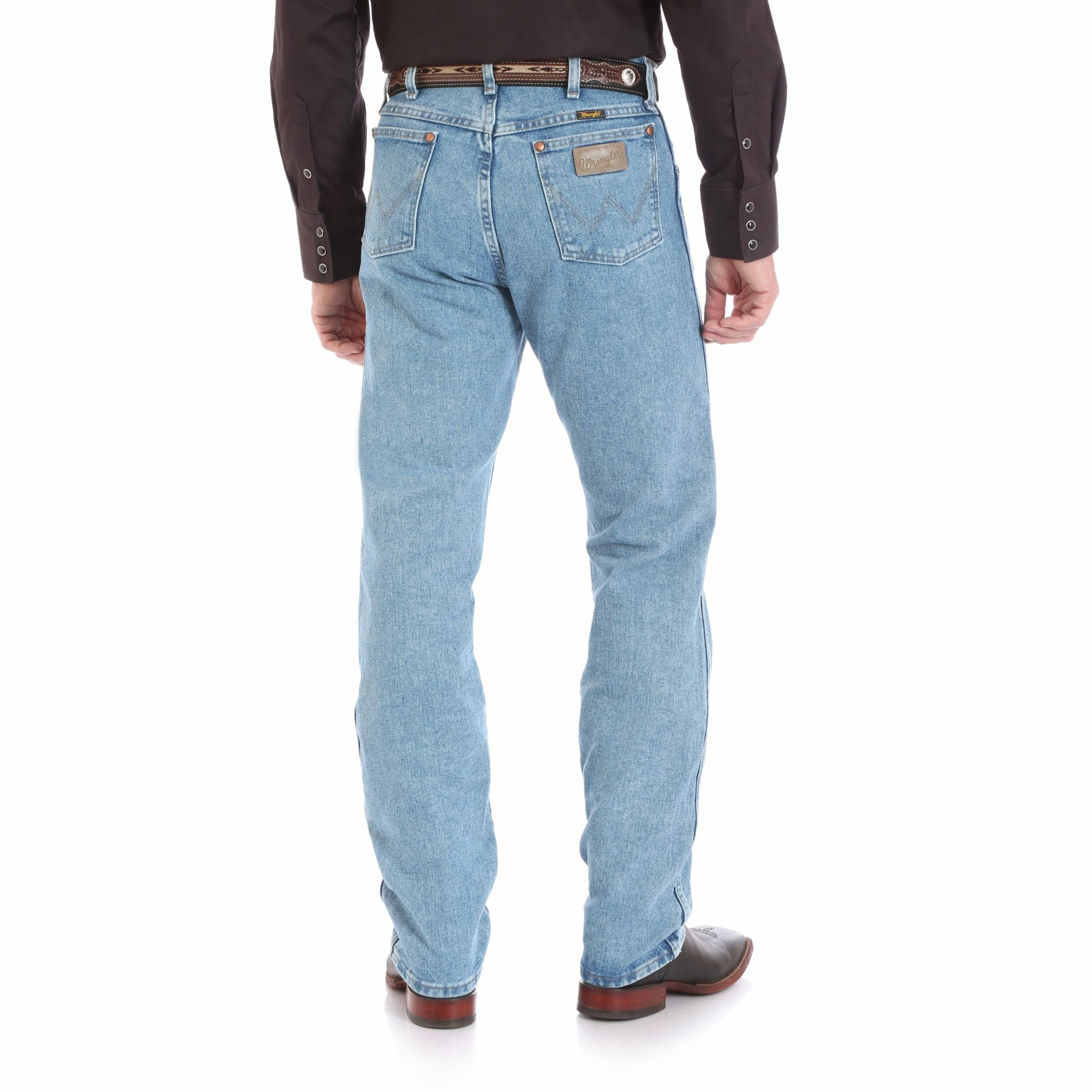 Men's Wrangler Cowboy Cut Original Fit Antique Wash 13MWZAW 3 Men's Wrangler Cowboy Cut Original Fit Antique Wash 13MWZAW - Image 3