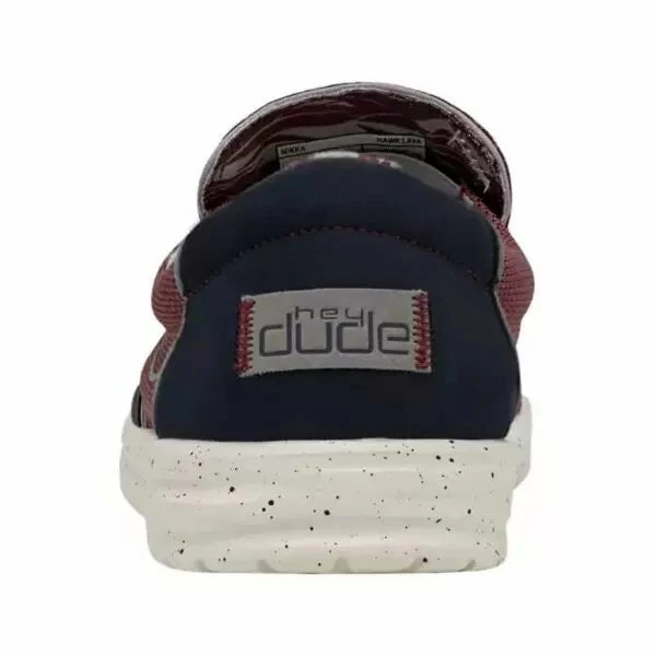 Men's Mikka Hawk Lava - 150306861 Hey Dude Men's Mikka Hawk Lava - 150306861 -Nigro's Western Store 150306861 bk