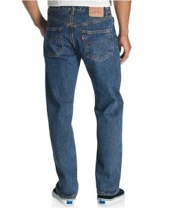 Levi Jeans Men's Levi 501 Medium Stonewash Original Fit Button Fly Jean - 00501-0193