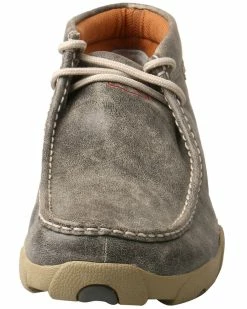 Men's Twisted X Grey Driving Mocs - MDM0072 7 Men's Twisted X Grey Driving Mocs - MDM0072 -Nigro's Western Store 2000257919 020 P5