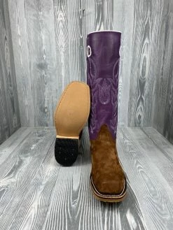 Olathe Boots Men's Olathe Latte & Bacon 15" Violet Buffamonte Top -Nigro's Western Store 3 a2f6807f 4e4c 4578 876e f9e4cdc0b420