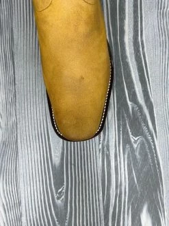 Men's Olathe Tall Top Rust Crazy Horse With 15" Navy Waxy Kansas Tops -Nigro's Western Store 4 9462d101 a85b 4cc9 beae a95b00904e0f