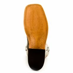 Men's Anderson Bean Black Caiman Belly With 13" Black Glove Tops -S3005 -Nigro's Western Store AB S3005 400x400 300DPI Sole