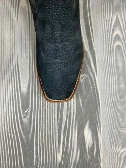 Men's Rios Of Mercedes Grey Carpincho With 13" Carbon Milan Tops 7 Men's Rios Of Mercedes Grey Carpincho With 13" Carbon Milan Tops -Nigro's Western Store Carp4