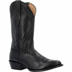Men's Durango Jet Black Santa Fe Western Boot - DDB0405