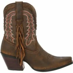 Women's Durango Crush Roasted Pecan Bootie Western - DRD0430