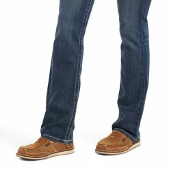 R.E.A.L. Ariat Mid Rise Stretch Whipstitch Boot Cut Jean - 10024300 -Nigro's Western Store F18 WMS WEST 10024300 detail02