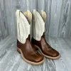 Men's Anderson Bean Chocolate Horsebutt With 11" Bone Glove Tops