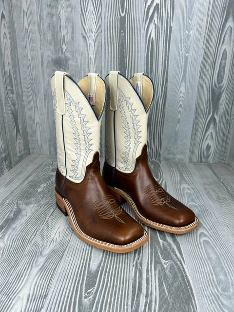 Men's Anderson Bean Chocolate Horsebutt With 11" Bone Glove Tops 1 Men's Anderson Bean Chocolate Horsebutt With 11" Bone Glove Tops