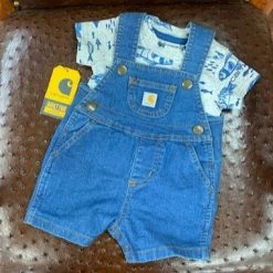 Kids Carhartt Fish Print Set