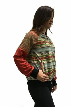 Fashion Express Serape/Paisley/Solid Jacket - JK222