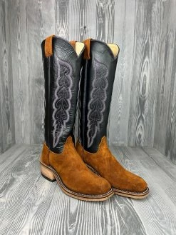 Men's Olathe Wheatbuck Waxy Kudu Reversed With 16" Black Glove Tops