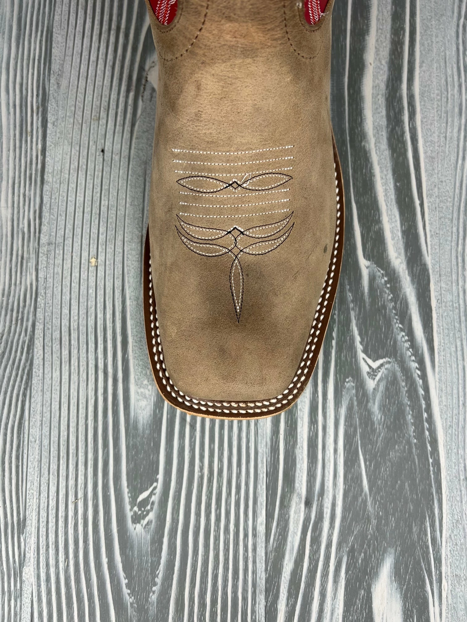 Men's Anderson Bean Sand Angry Elk With 13" Red Glove Tops 4 Men's Anderson Bean Sand Angry Elk With 13" Red Glove Tops - Image 4