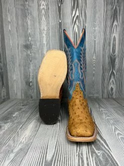 Men's Anderson Bean Antique Saddle WW Full Quill With 13" Danube Mad Dog Tops -Nigro's Western Store IMG 0855