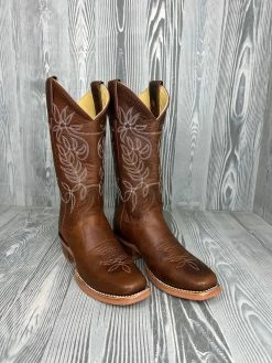 Nigro's Western Store #1 Women's Justin Vickery Camel Cowhide Medium Square Toe - CJ4010