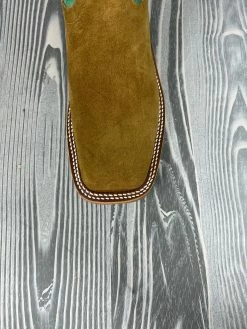 Mens Anderson Bean Sahara Suede With 13" Green Super Oil Tops -Nigro's Western Store IMG 1031