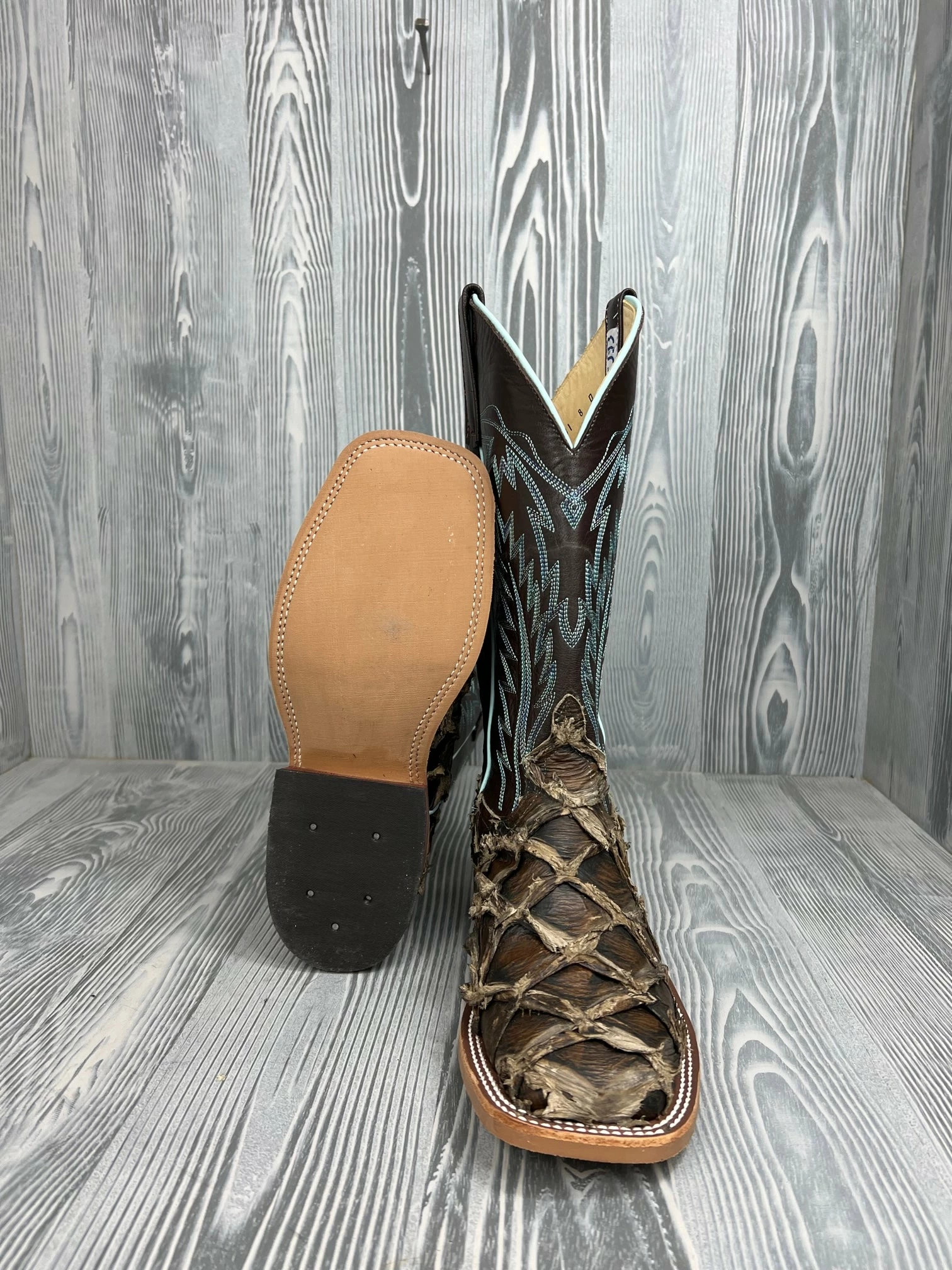 Men's Anderson Bean Tobacco Rustic Big Bass With 13" Puma Kidskin Tops 3 Men's Anderson Bean Tobacco Rustic Big Bass With 13" Puma Kidskin Tops - Image 3