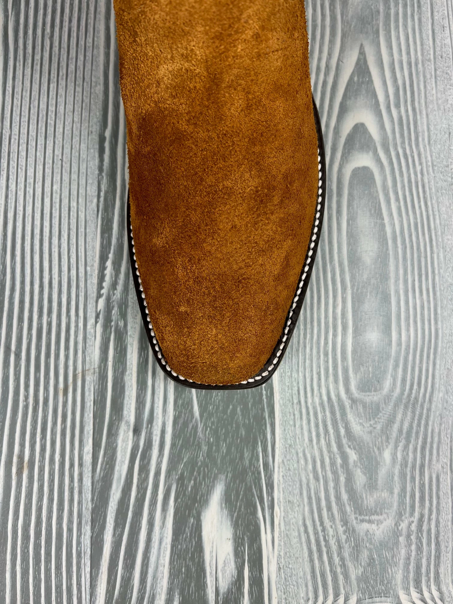 Men's Rios Of Mercedes Rust Crazyhorse Reversed With 16" Navy Waxy Kansas Tops - R9030 5 Men's Rios Of Mercedes Rust Crazyhorse Reversed With 16" Navy Waxy Kansas Tops - R9030 - Image 5