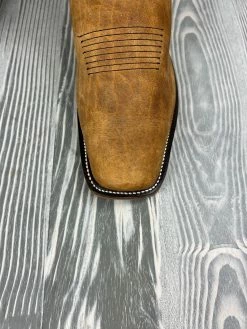 Men's Olathe Distressed American Bison With 15" Blue Glazed Buffalo Tops 4 Men's Olathe Distressed American Bison With 15" Blue Glazed Buffalo Tops -Nigro's Western Store IMG 3900 1