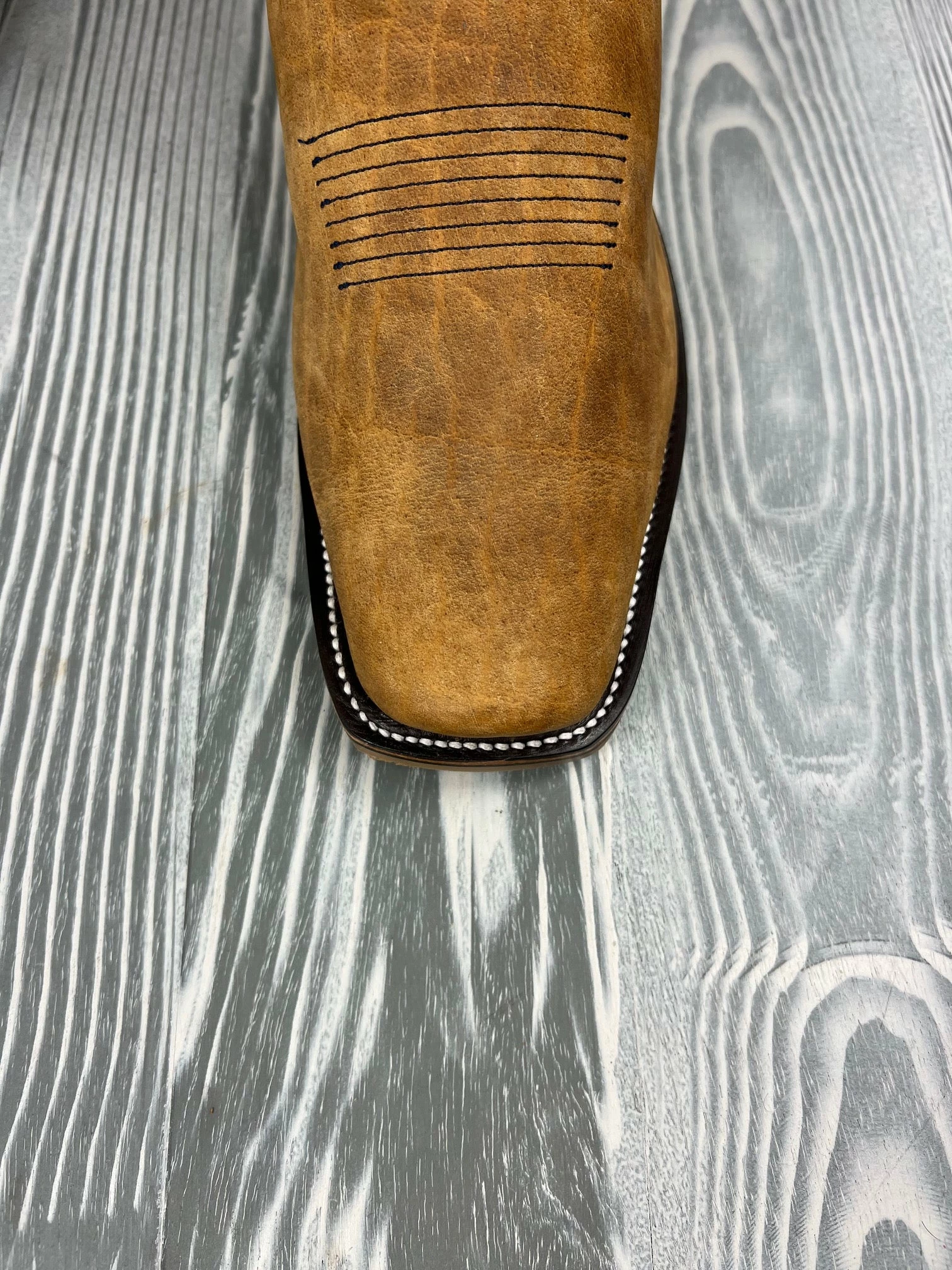 Men's Olathe Distressed American Bison with 15" Blue Glazed Buffalo Tops Men's Olathe Distressed American Bison With 15" Blue Glazed Buffalo Tops -Nigro's Western Store IMG 3900 1