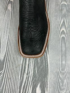 Men's Anderson Bean Black Oiled Shoulder With 13" Sand Floral Suede Tops 7 Men's Anderson Bean Black Oiled Shoulder With 13" Sand Floral Suede Tops -Nigro's Western Store IMG 4312