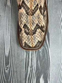 Men's Anderson Bean Canebreak Rattlesnake With 13" Red Avatar Tops 3 Men's Anderson Bean Canebreak Rattlesnake With 13" Red Avatar Tops -Nigro's Western Store IMG 4527