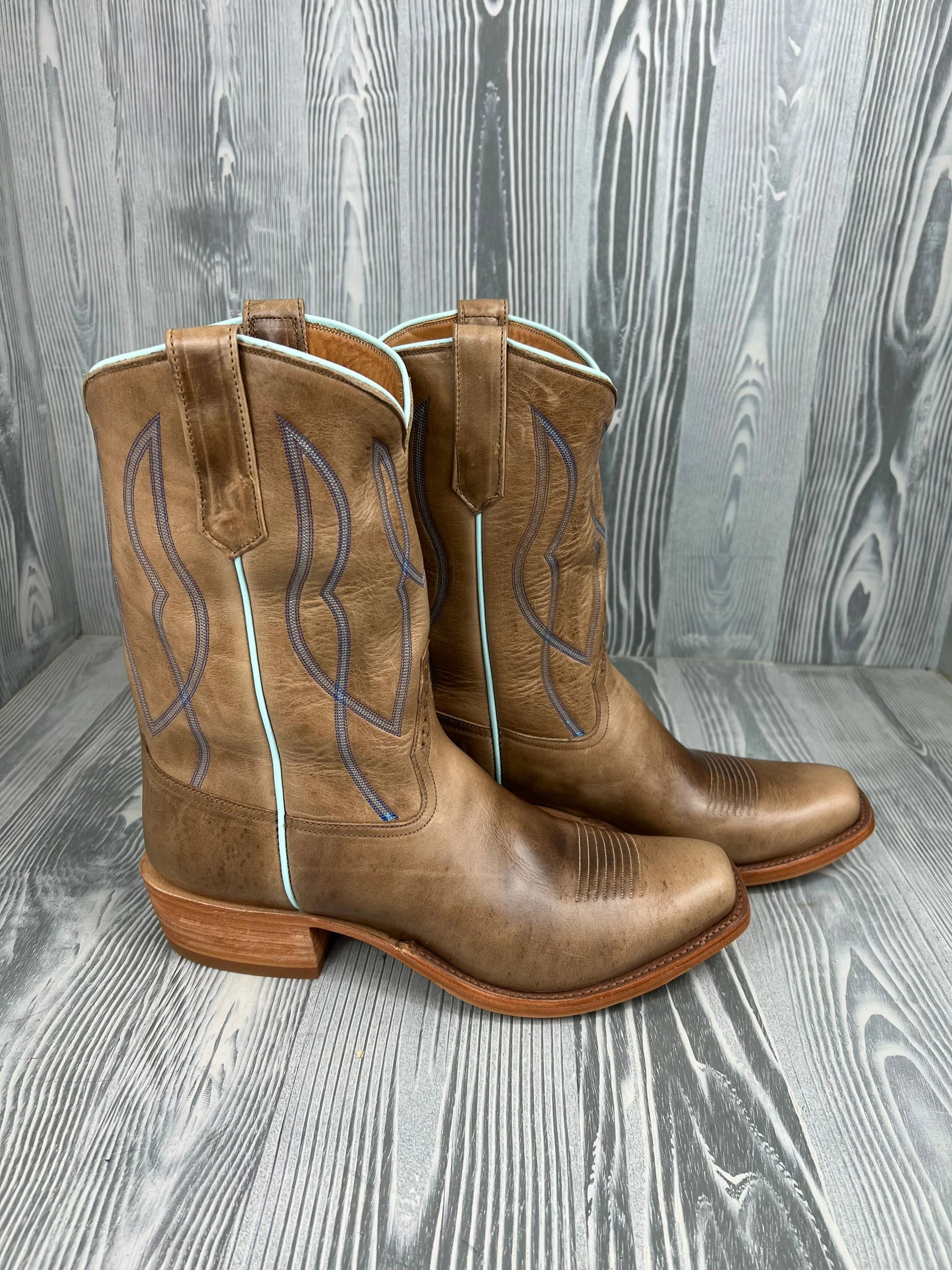 Nigro's Western Store #1 Rios Of Mercedes Brown Marine Field With 11" Brown Marine Field Tops 2 Nigro's Western Store #1 Rios Of Mercedes Brown Marine Field With 11" Brown Marine Field Tops - Image 2